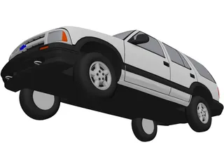 Chevrolet Blazer (1995) 3D Model