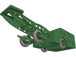 Aircraft Support 3D Model