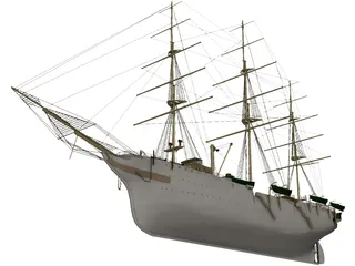 Americo Vespuccio 3D Model