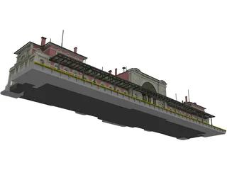 Station Bonn 3D Model