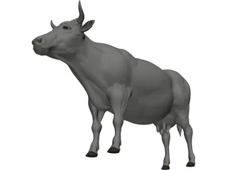 Cow 3D Model