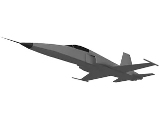 F-5E 3D Model