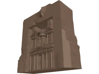 Petra Tomb 3D Model