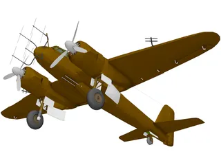 Junkers Ju 88G-1 3D Model