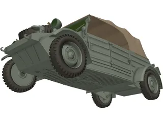 Kubelwagen 3D Model