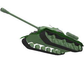 Stalin JS-3 3D Model