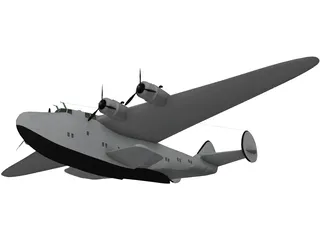 Boeing 314 Clipper 3D Model