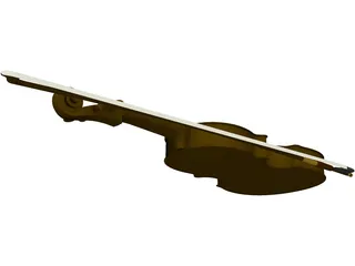 Violin 3D Model