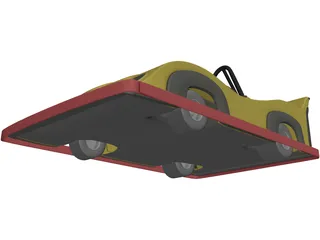 Go Kart 3D Model