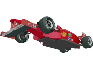 Ferrari F1 3D Model