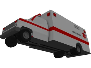 Ambulance 3D Model