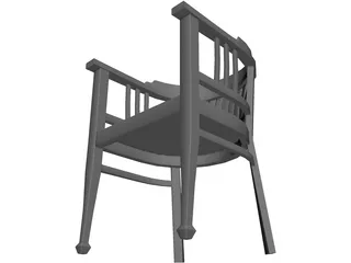 Chair Arm 3D Model