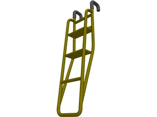 Crew Ladder F-5e 3D Model