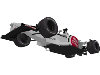 F1 Bar Honda 2001 3D Model