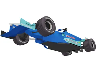 F1 Sauber 2001 3D Model