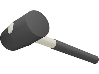 Rubber Mallet 3D Model