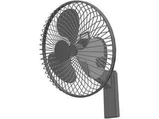 Wall Fan 3D Model