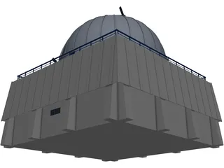 Observatory 3D Model