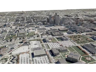 Indianapolis City 3D Model