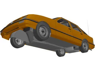 Ford Sierra 3D Model
