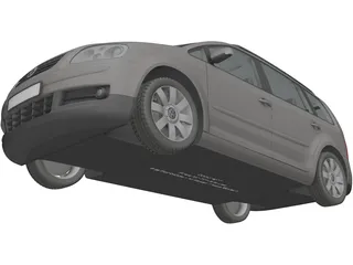 Volkswagen Touran (2003) 3D Model