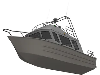 Fishing Boat 3D Model