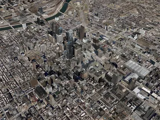 Philadelphia City 3D Model