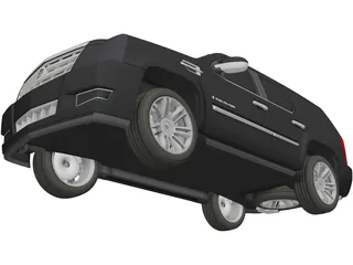 Cadillac Escalade Platinum (2012) 3D Model