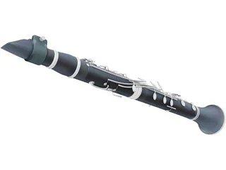 Clarinet 3D Model