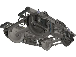 Bogie Minden-Deutz 3D Model