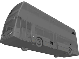 Optare MetroDecker (2014) 3D Model