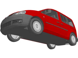 Volkswagen Caddy (2007) 3D Model