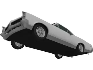 Pontiac GTO (1967) 3D Model
