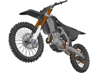 Honda CRF450 3D Model