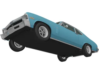 Chevrolet Nova SS (1970) 3D Model