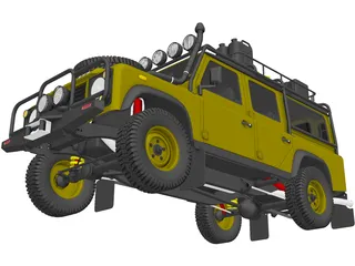 Land Rover Expedition (2012) 3D Model
