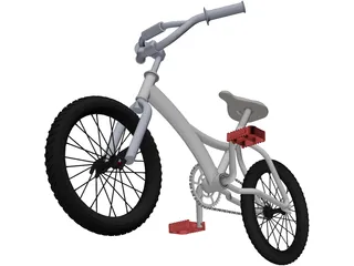 BMX Bike 3D Model