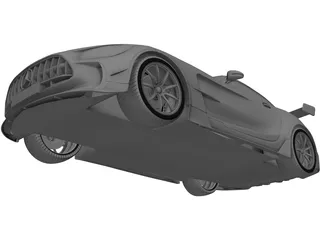 Mercedes-Benz AMG GT 3D Model