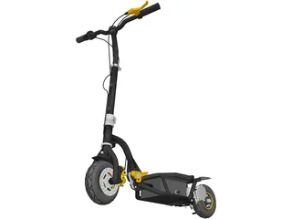 Electric Scooter 3D Model