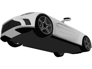 Aston Martin V12 Speedster (2021) 3D Model