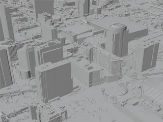 Phoenix City, USA (2022) 3D Model