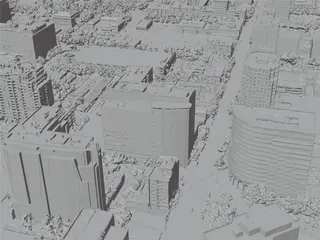 San Jose City, USA (2023) 3D Model