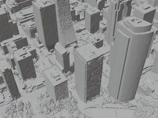 Seattle City, USA (2022) 3D Model