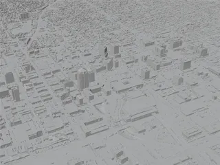 Albuquerque City, USA (2023) 3D Model