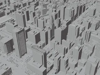 Baltimore City, USA (2023) 3D Model