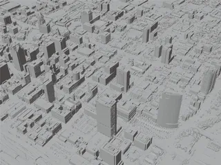 Milwaukee City, USA (2022) 3D Model