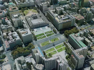 Santiago City, Chile (2022) 3D Model