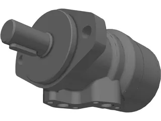 Hydraulic Motor OMR 100 3D Model