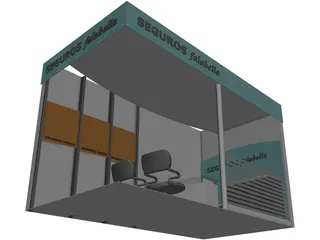 Retail Office 3D Model