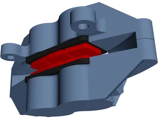 Brembo Brake Caliper 3D Model